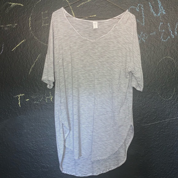 Striped T shirt top - Picture 1 of 2